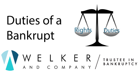 Duties of a Bankrupt