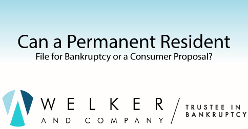 resident permanent bankruptcy